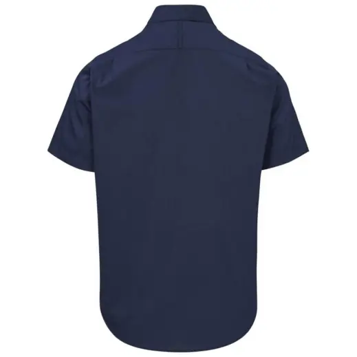Mens Short Sleeve Sheffield Navy Back